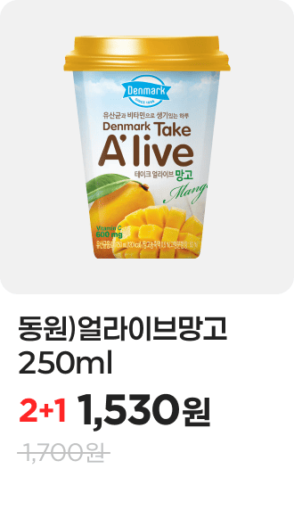 동원)얼라이브망고250ml