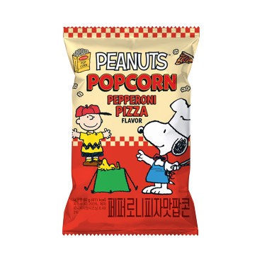 바프)스누피페퍼로니팝콘