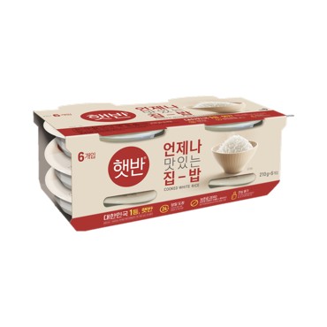 CJ)햇반210g*6입