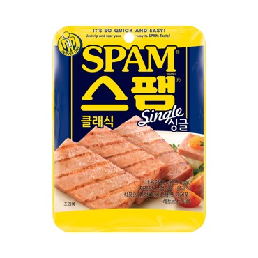 CJ)스팸싱글클래식80g