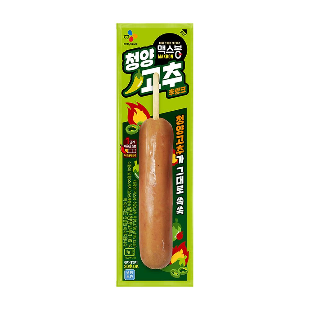 CJ)맥스봉청양후랑크바80g
