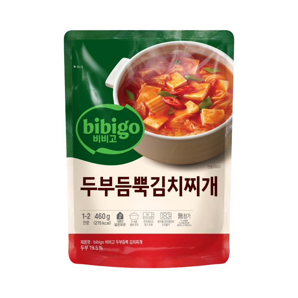 CJ)두부듬뿍김치찌개460g