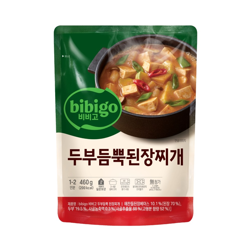 CJ)두부듬뿍된장찌개460g