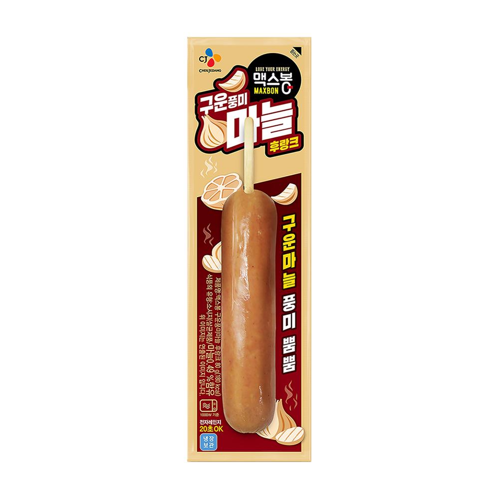 CJ)맥스봉마늘후랑크바80g