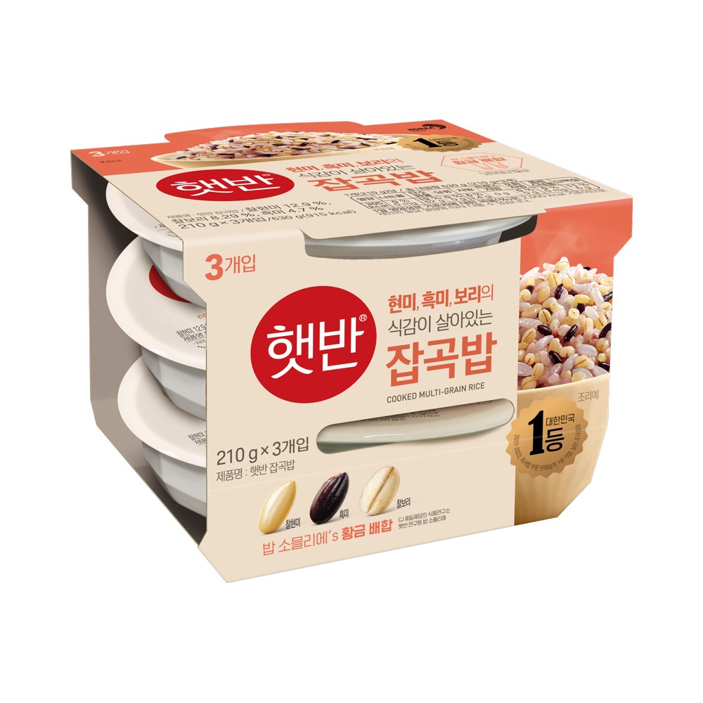 CJ)햇반잡곡밥210g*3입
