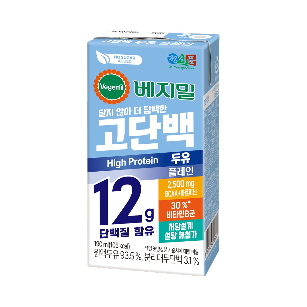 정식품)고단백플레인팩