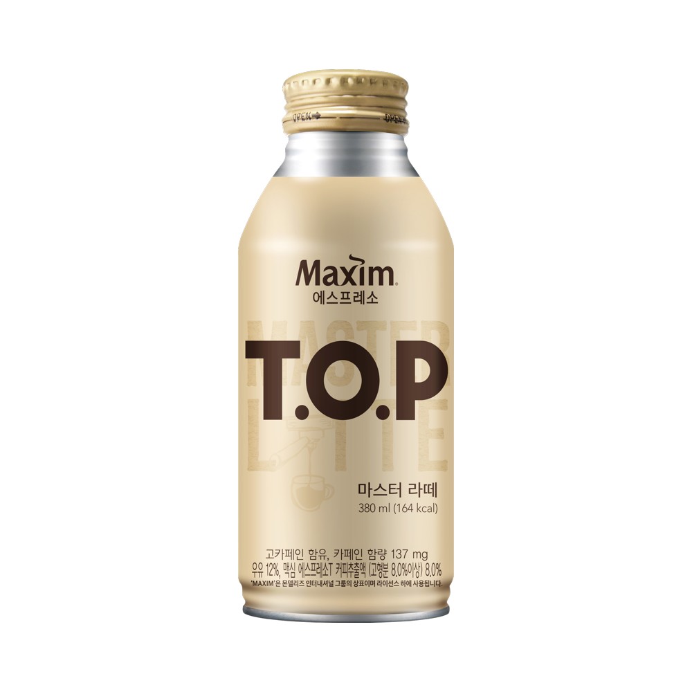 티오피)마스터라떼캔380ml