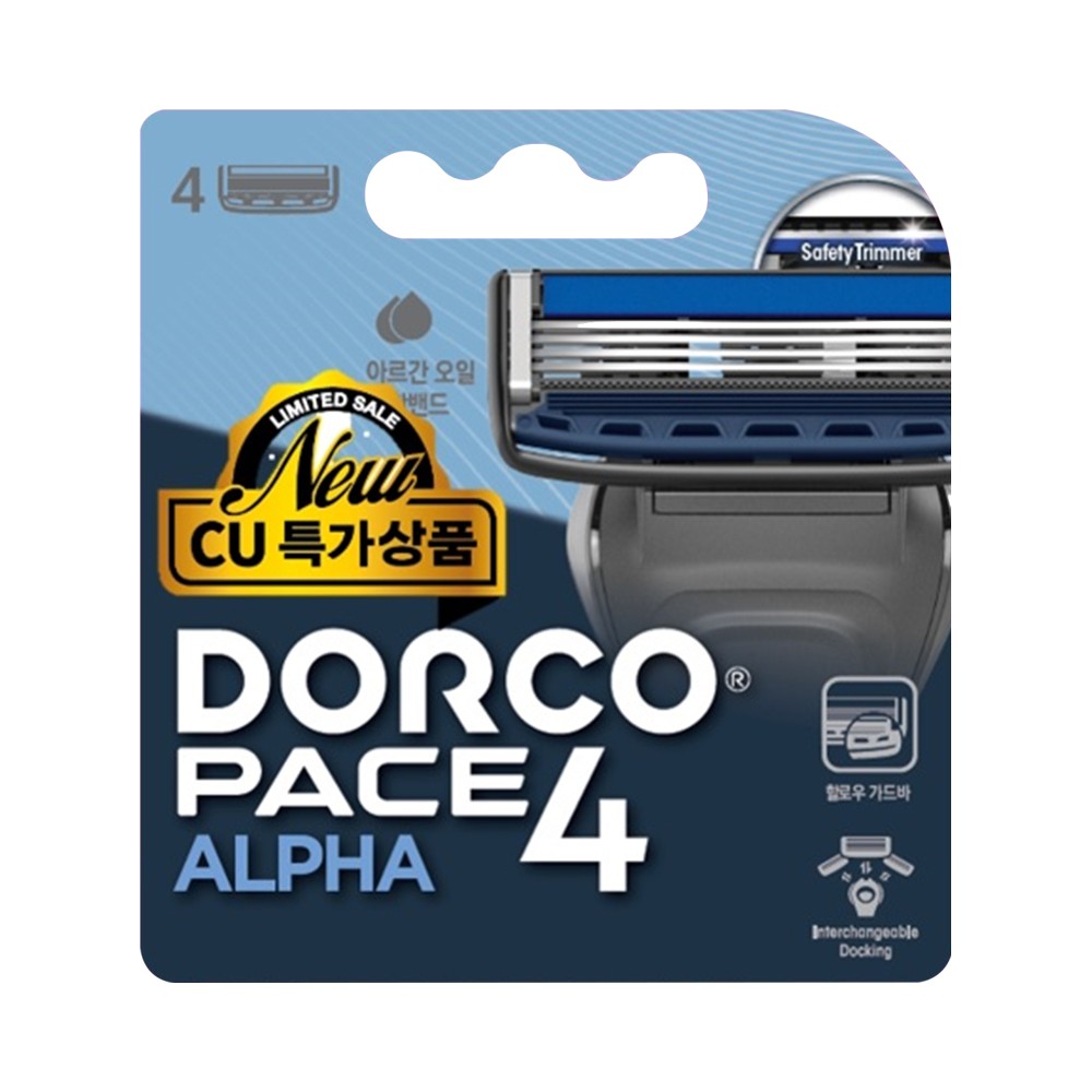 도루코)페이스4날면도날