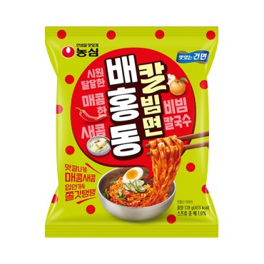 농심)배홍동칼빔면봉지