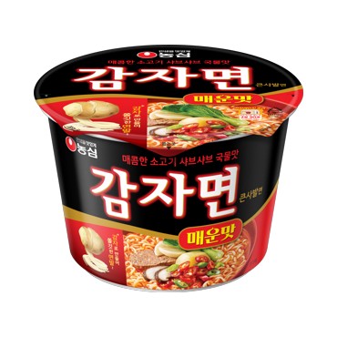 농심)감자면매운맛큰사발