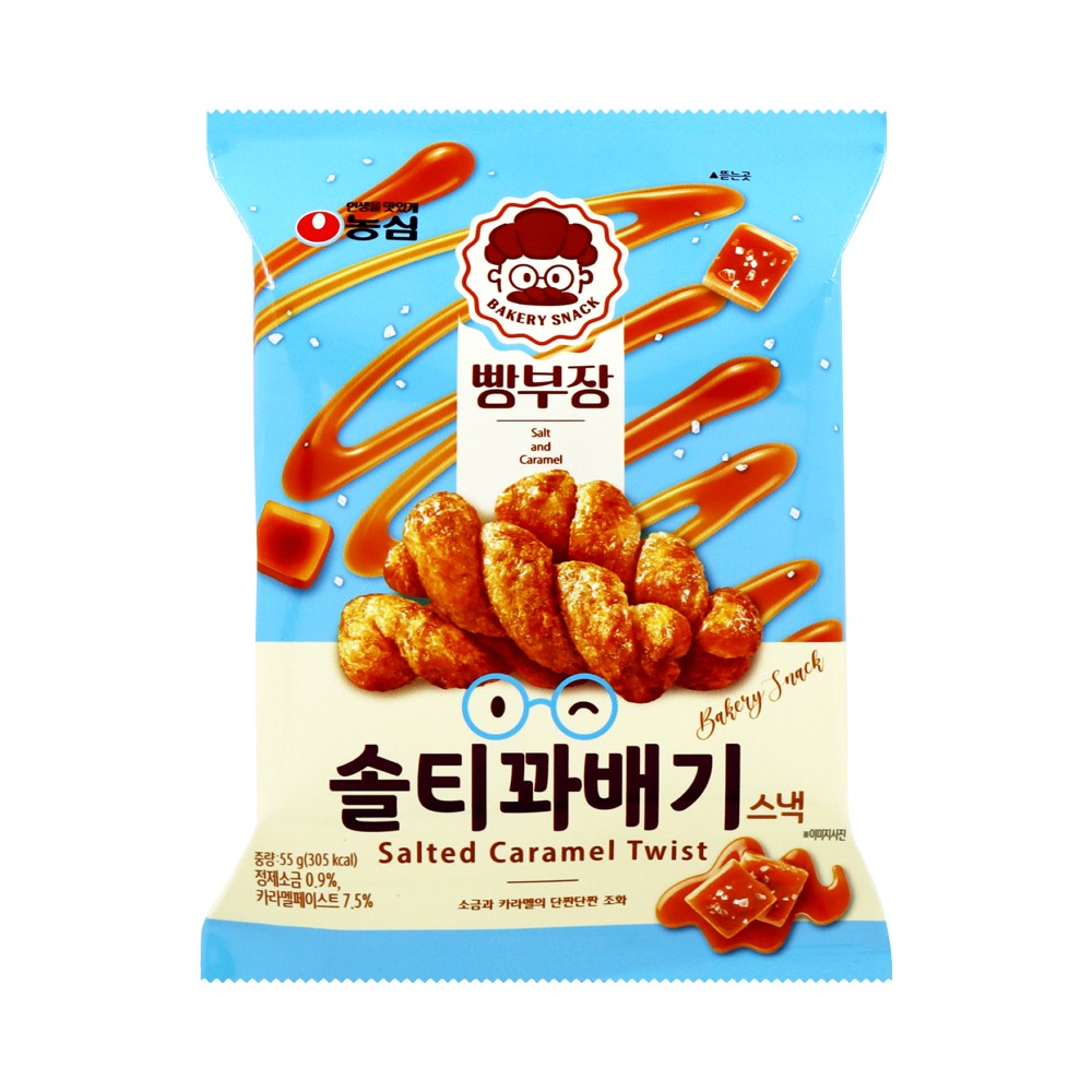 농심)빵부장솔티꽈배기55g