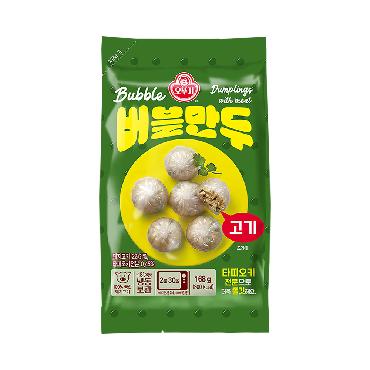 오뚜기)버블만두고기6입