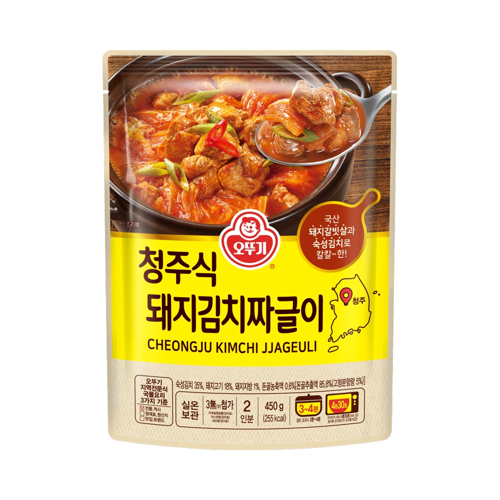 오뚜기)돼지김치짜글이450