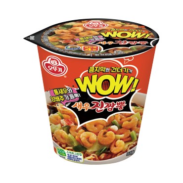 오뚜기)WOW새우진짬뽕소컵