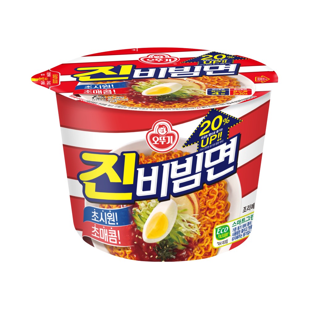 오뚜기)진비빔면컵