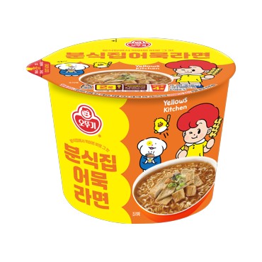 오뚜기)분식집어묵라면컵