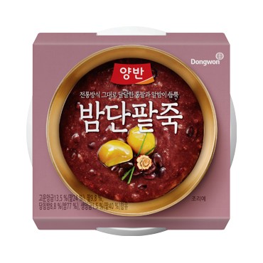 동원)양반냉장밤단팥죽컵