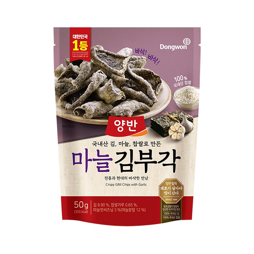 동원)양반김부각마늘50g