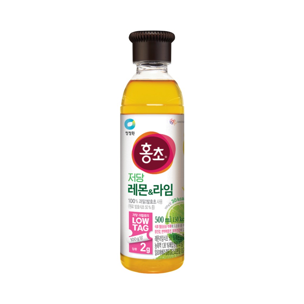 대상)저당홍초레몬라임500