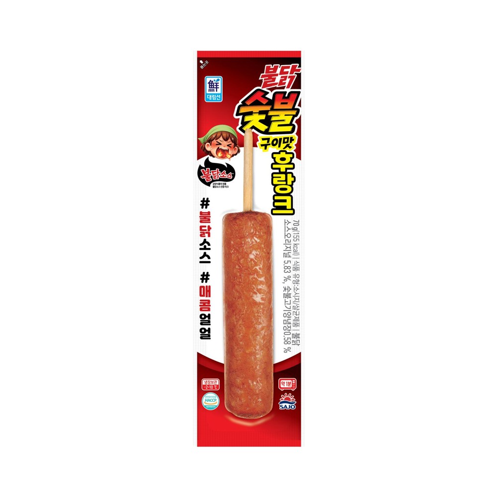 사조)불닭숯불구이후랑크