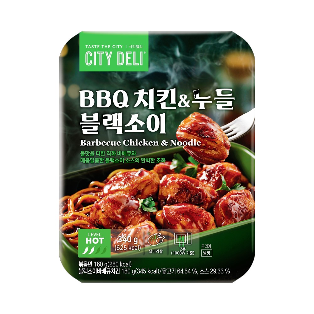 삼립)블랙소이BBQ치킨누들