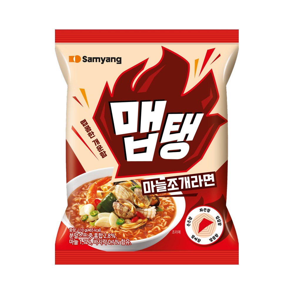 삼양)맵탱마늘조개라면