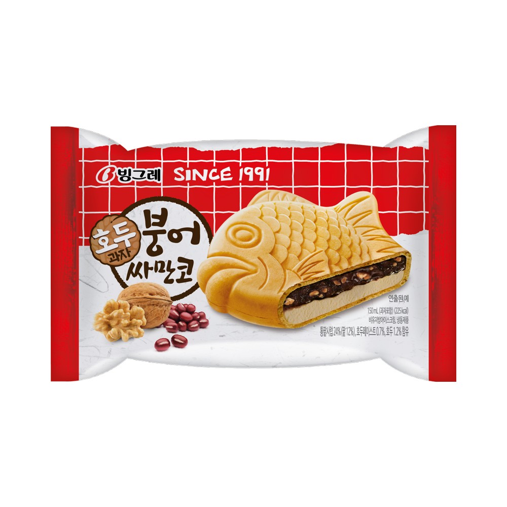 빙그레)호두붕어싸만코