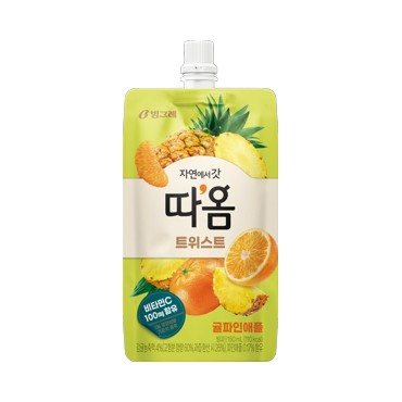 빙그레)따옴귤파인애플