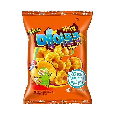 크라운)카라멜콘메이플74g