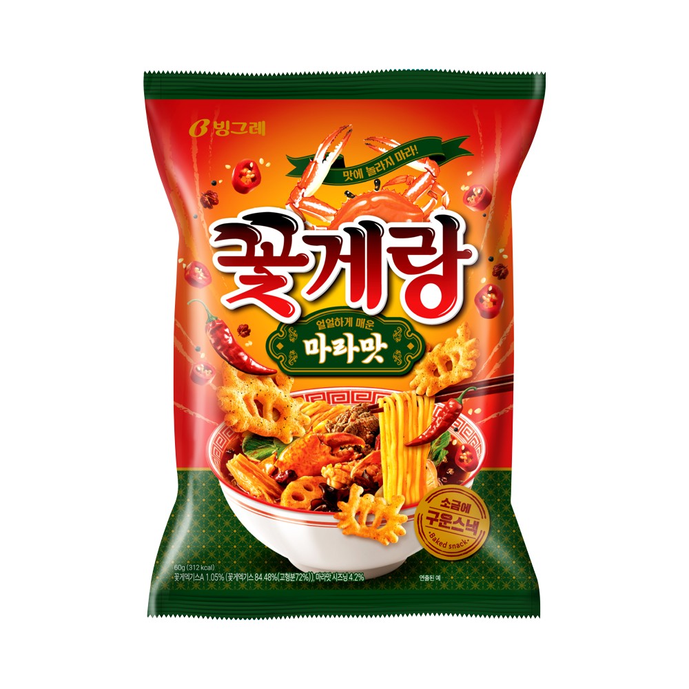 크라운)꽃게랑마라맛
