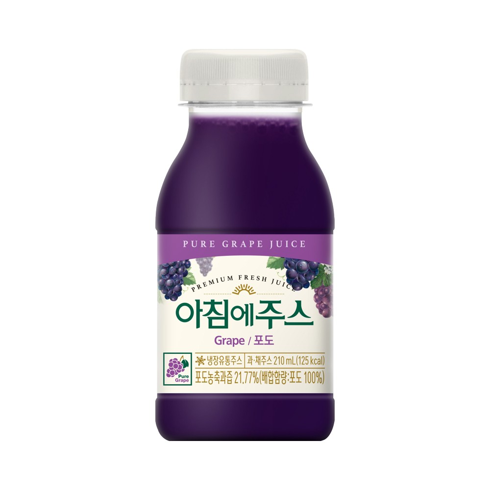 서울)아침에주스포도210ml