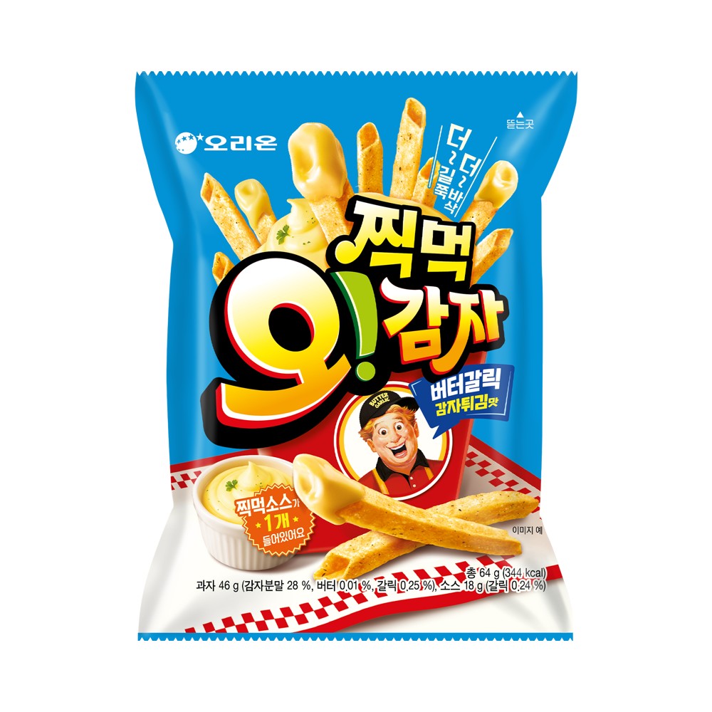 오리온)오감자버터갈릭64g