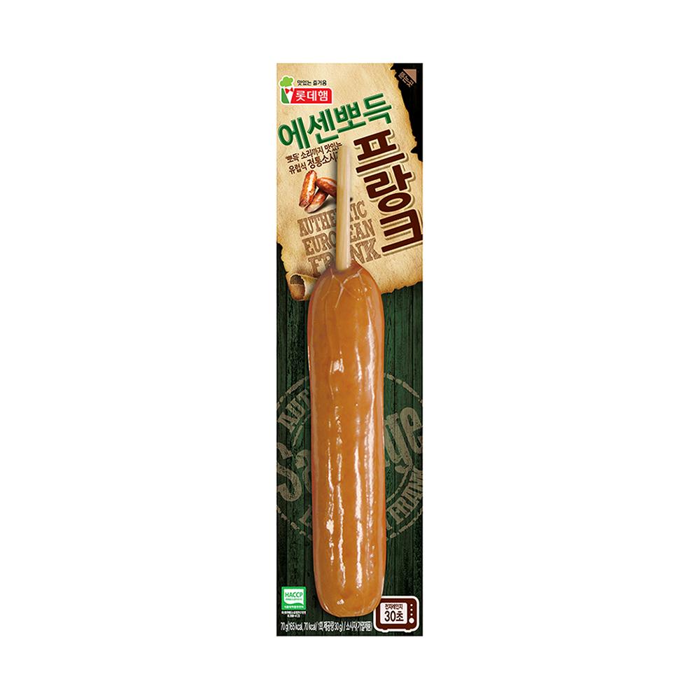 롯데)에센뽀득핫바70g