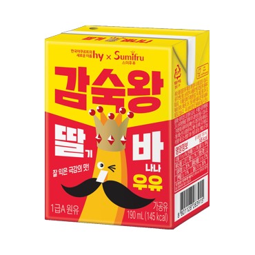 감숙왕)딸기바나나우유190