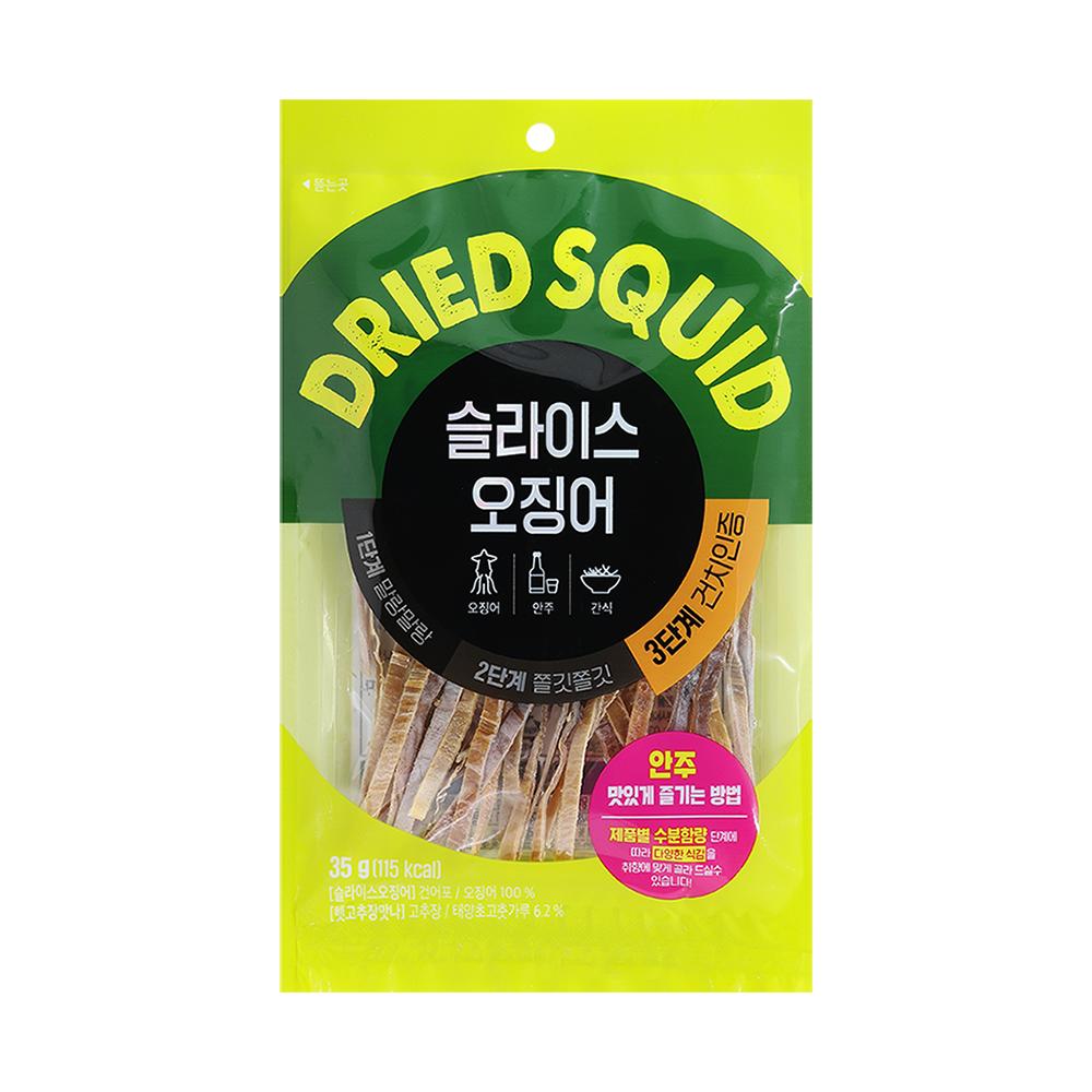 썬푸드)슬라이스오징어35g