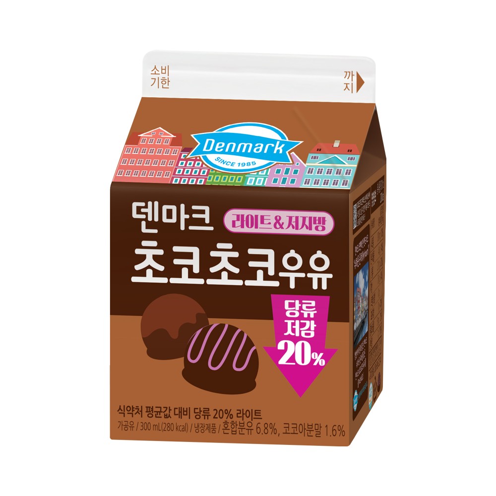 동원)덴마크초코초코우유