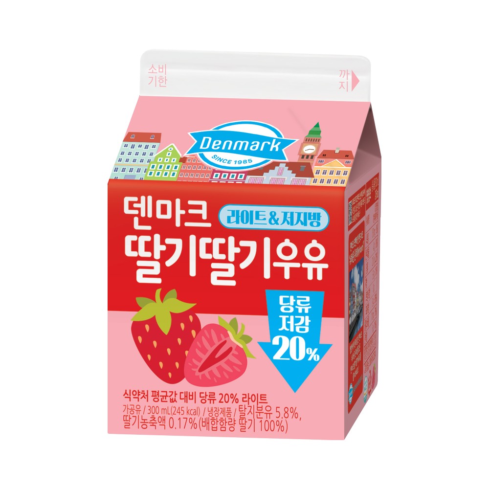 동원)덴마크딸기딸기우유