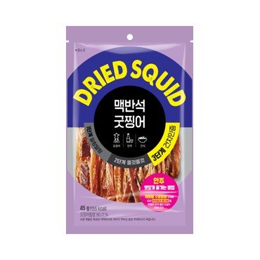 정화)맥반석굿찡어45g