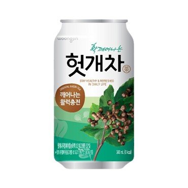 웅진)헛개차캔340ml