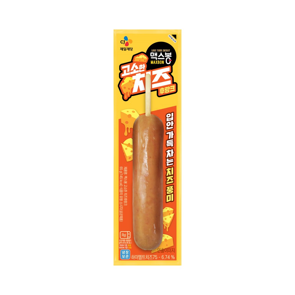 CJ)맥스봉치즈후랑크65g