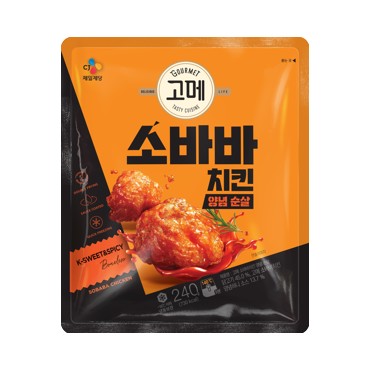 CJ)소바바양념치킨240g