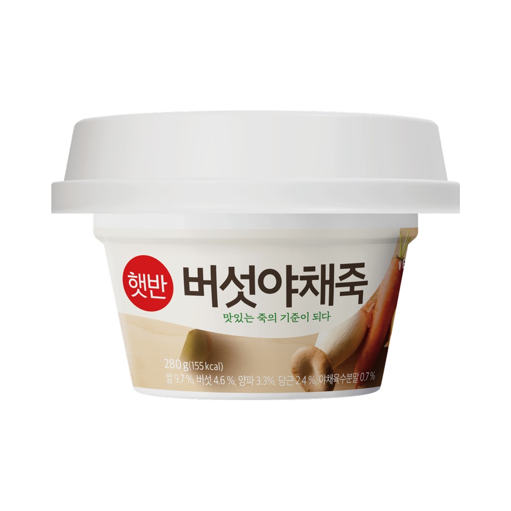 CJ)햇반버섯야채죽