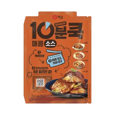 CJ)백설10분쿡매콤소스