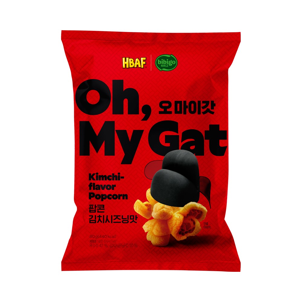 CJ)비비고김치팝콘80g