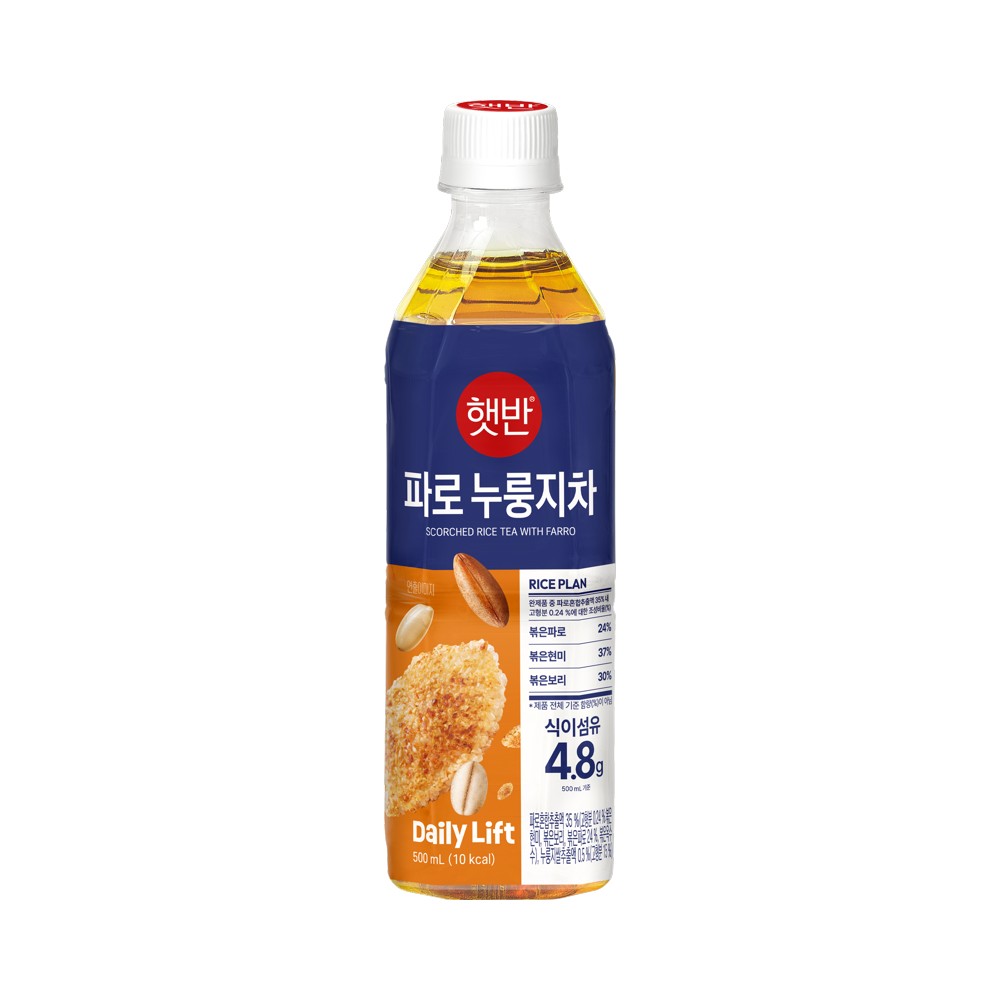 CJ)햇반파로누룽지차500ml