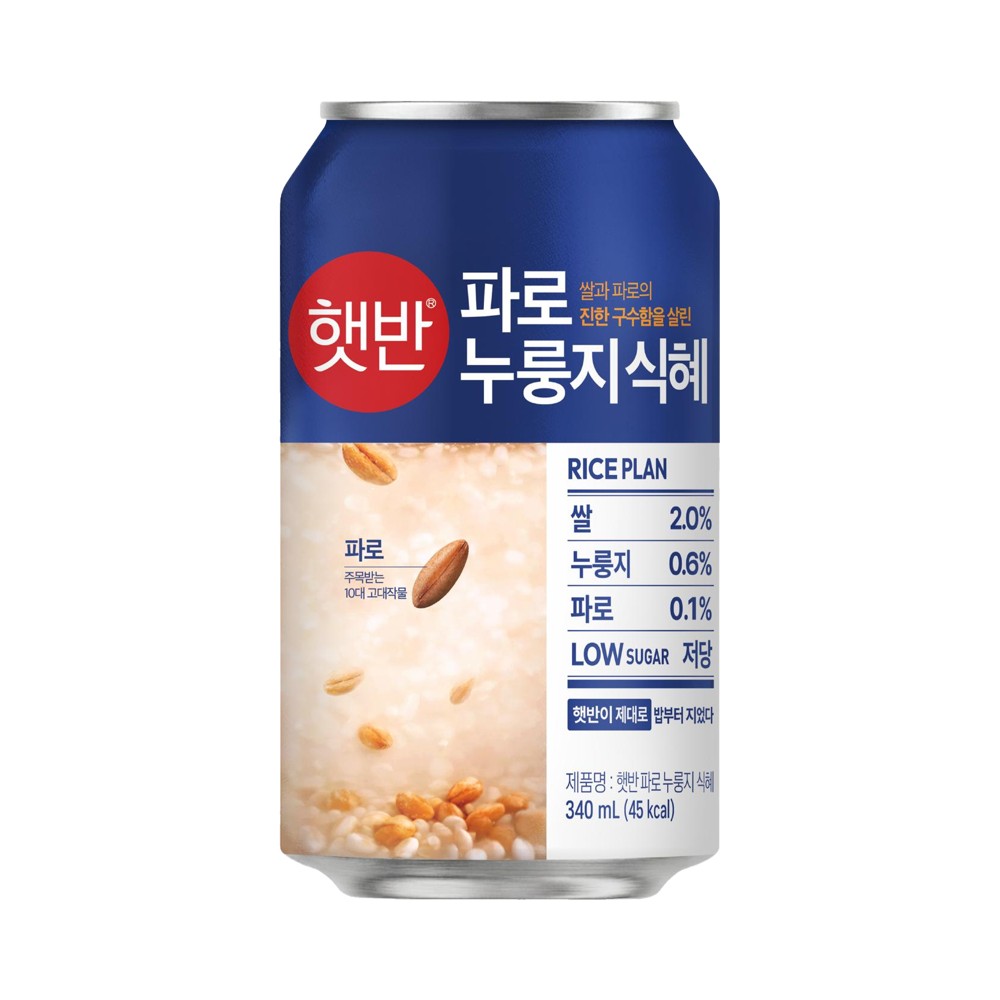 CJ)햇반파로누룽지식혜340