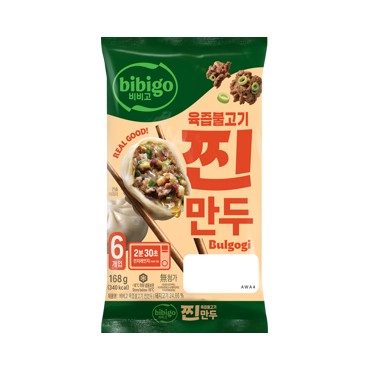 CJ)뉴육즙불고기찐만두6입