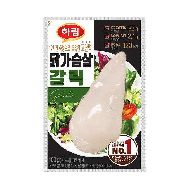 하림)닭가슴살갈릭100g