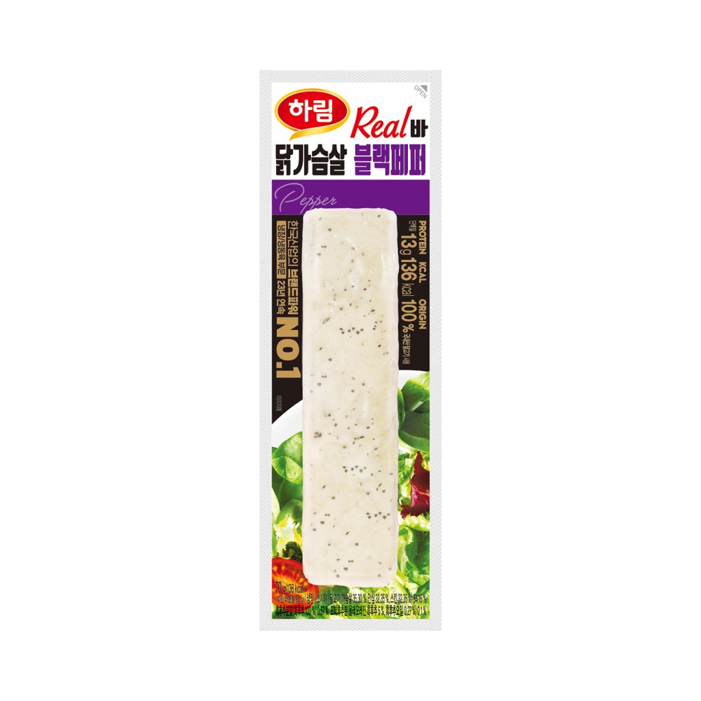 하림)닭가슴바블랙페퍼70g