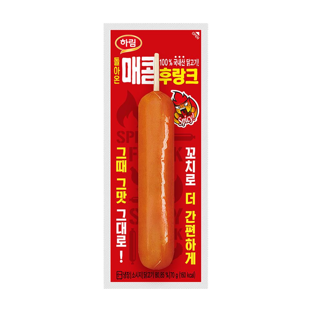 하림)매콤후랑크70g